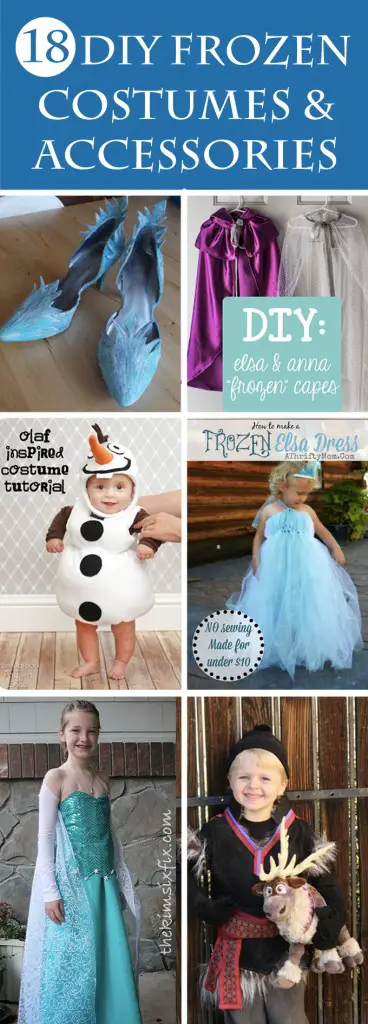 18 DIY Frozen Costumes and Accessories 