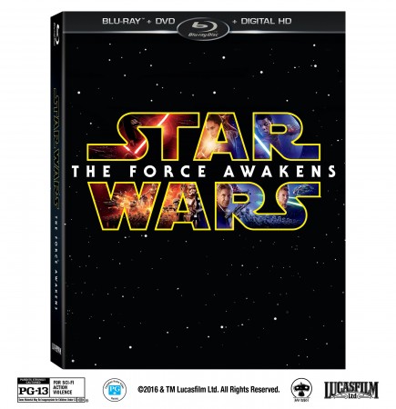 Star Wars: The Force Awakens Blu-Ray Combo Pack and DVD