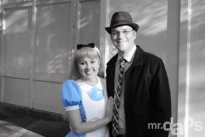 Mr. DAPs & Alice in Wonderland at Disneyland