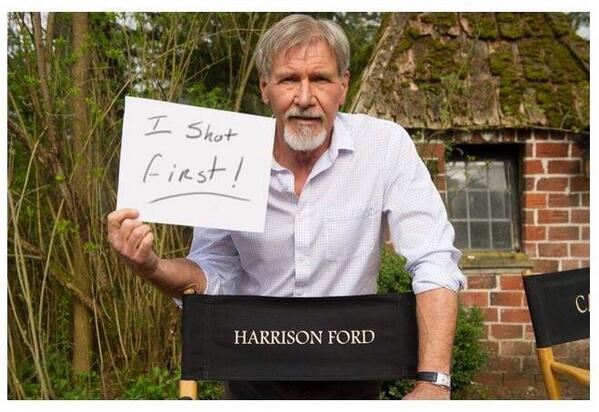 I Shot First - Han Solo - Harrison Ford