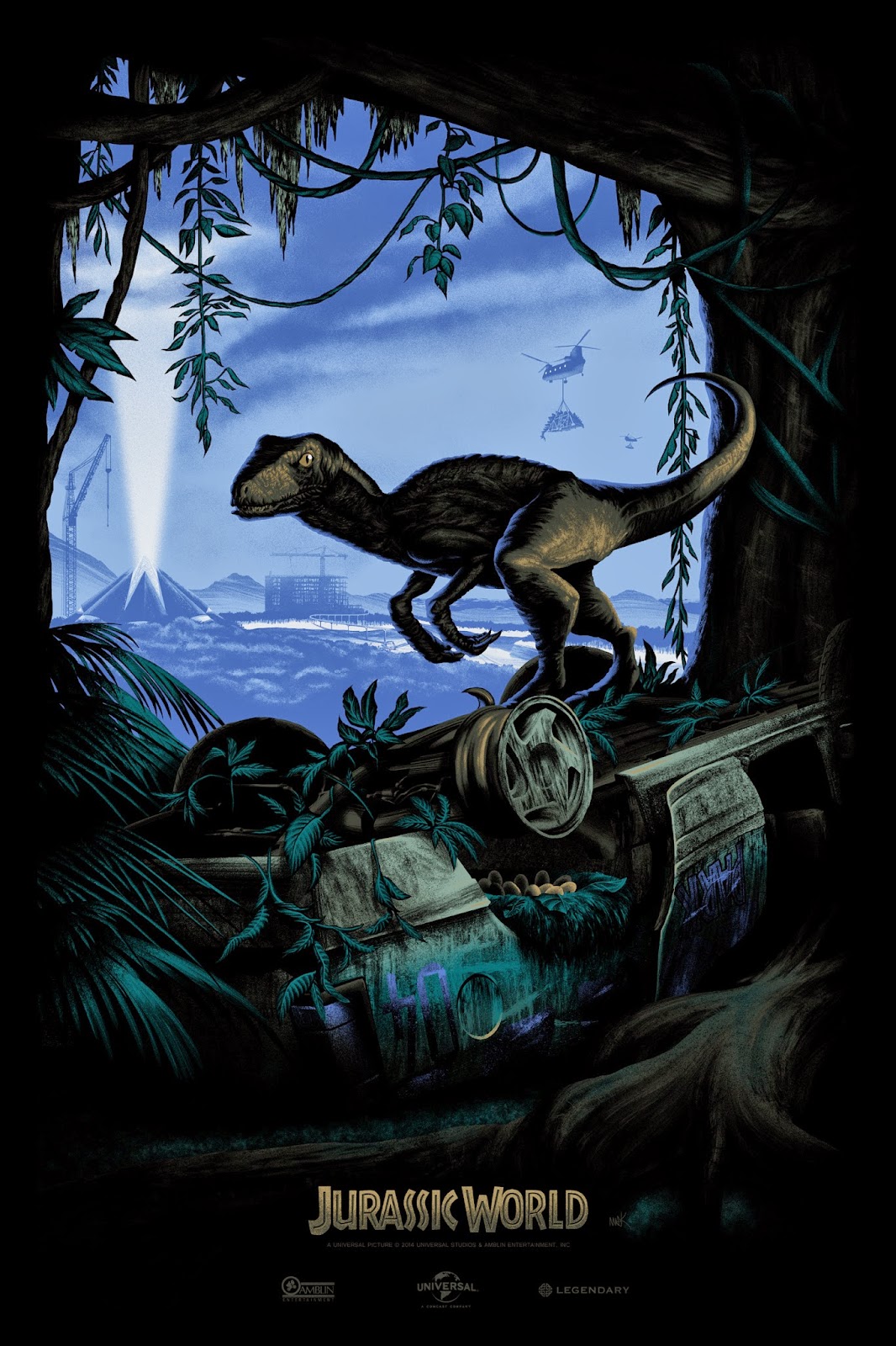 Jurassic World Teaser Poster Variant