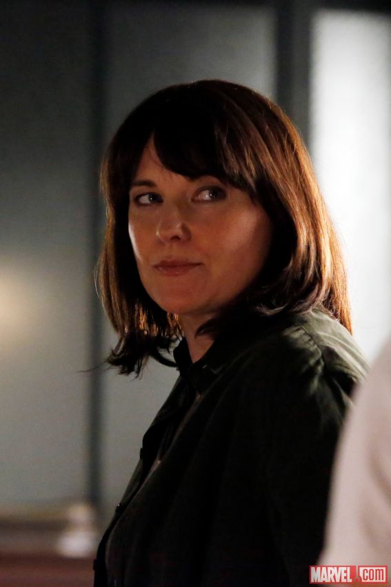 Lucy Lawless - Lucy Lawless as Agent Hartley in Marvel's Agents of S.H.I.E.L.D. 