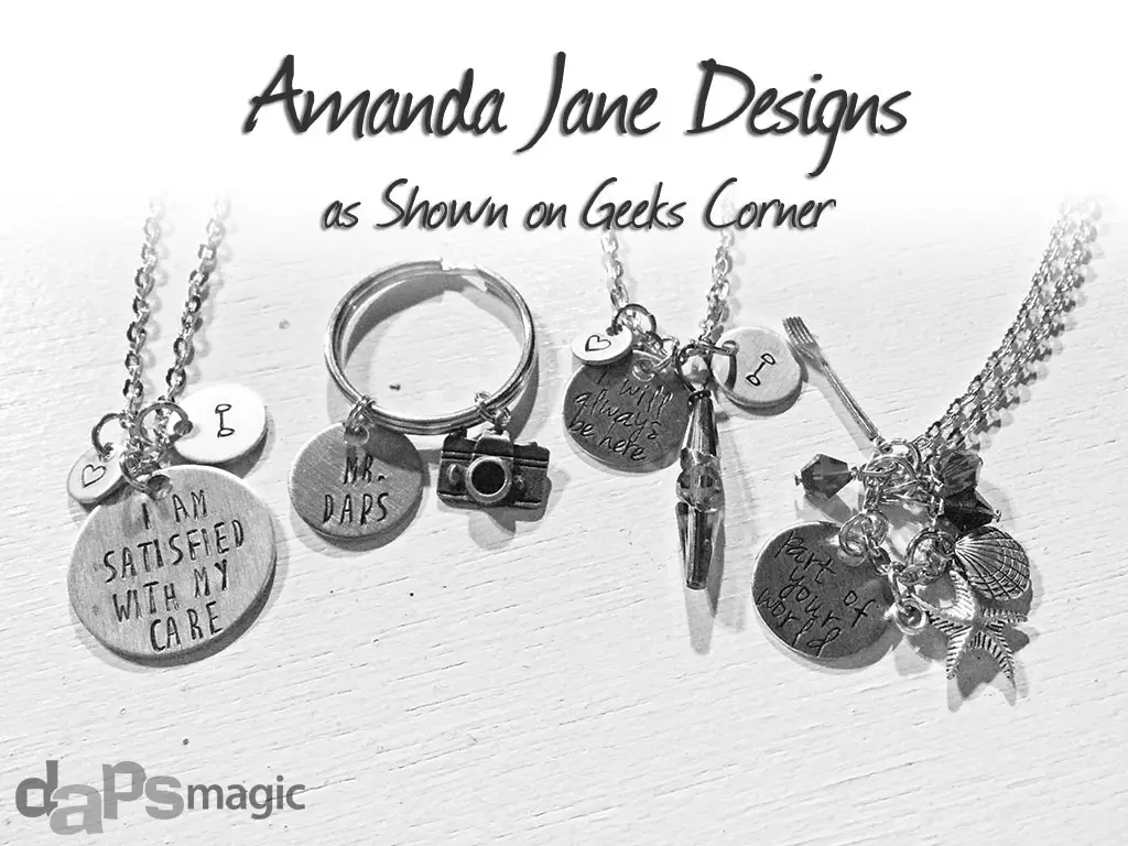 Amanda Jane Designs on Geeks Corner