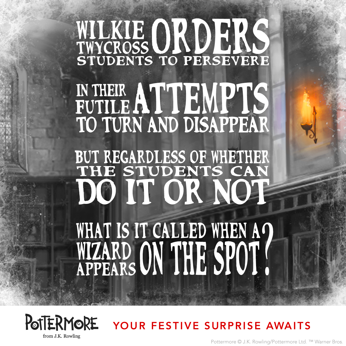 Day 7 of J.K. Rowling’s Twelve Days of Christmas Harry Potter Moments