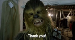Star Wars: Force for Change - Chewbacca Says Thank You!