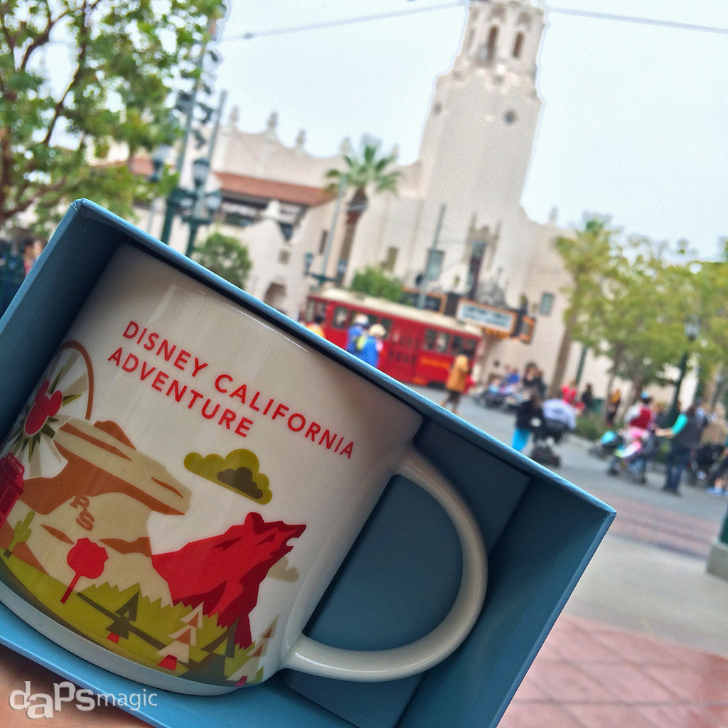 Disney California Adventure Starbucks Mug