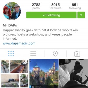 Mr. DAPs on Instagram