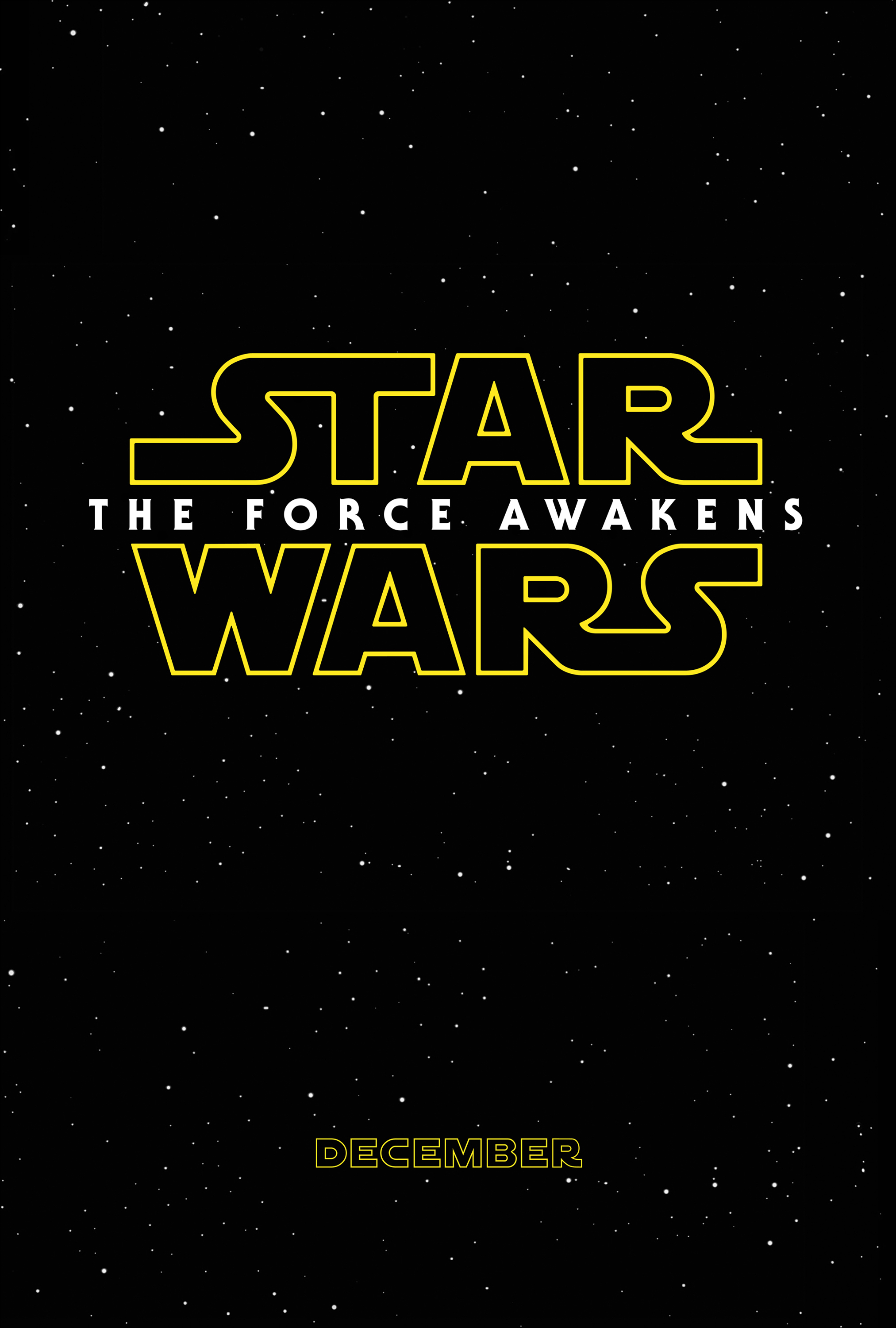 Star Wars: The Force Awakens Teaser Poster