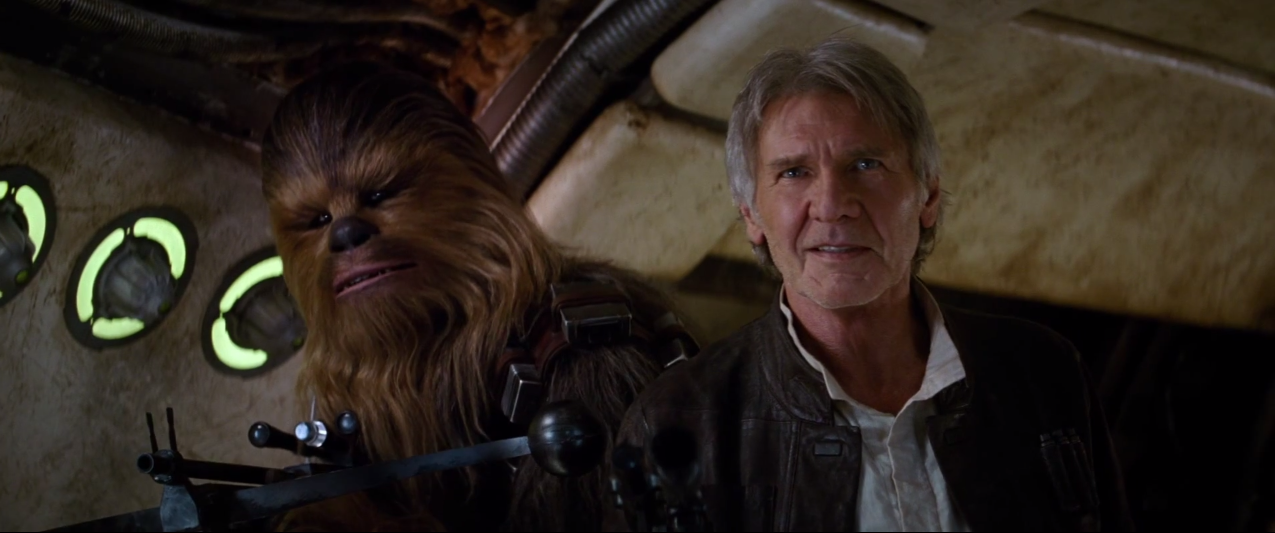 Han Solo and Chewie - Star Wars: The Force Awakens Teaser #2