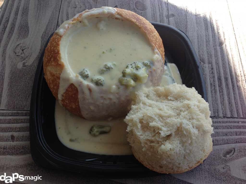 Broccoli and Cheese Soup - Pacific Wharf Cafe 