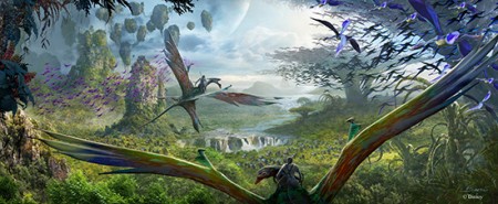 Pandora - the World of AVATAR rendering