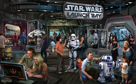 Star Wars Launch Bay Rendering