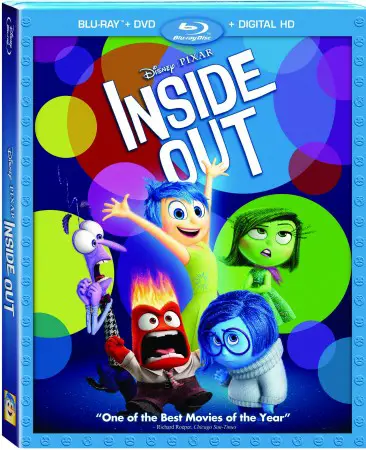 Inside Out BluRay Combo Art