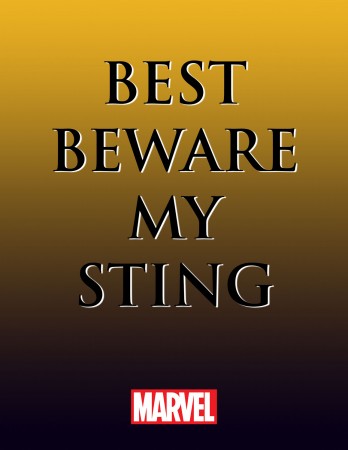 BEST BEWARE MY STING