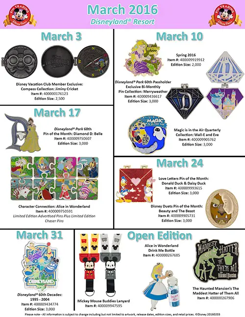 Disney Parks Pins_March (1)