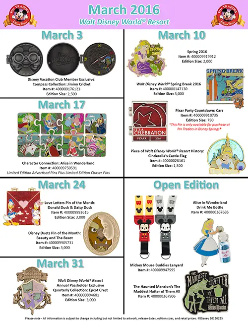 Disney Parks Pins_March (3)