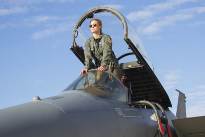 Historic Women from America’s Air Force Make Appearances at Captain Marvel Flyover at Disneyland Resort