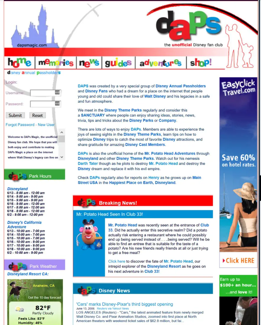 DAPS MAGIC Home Page