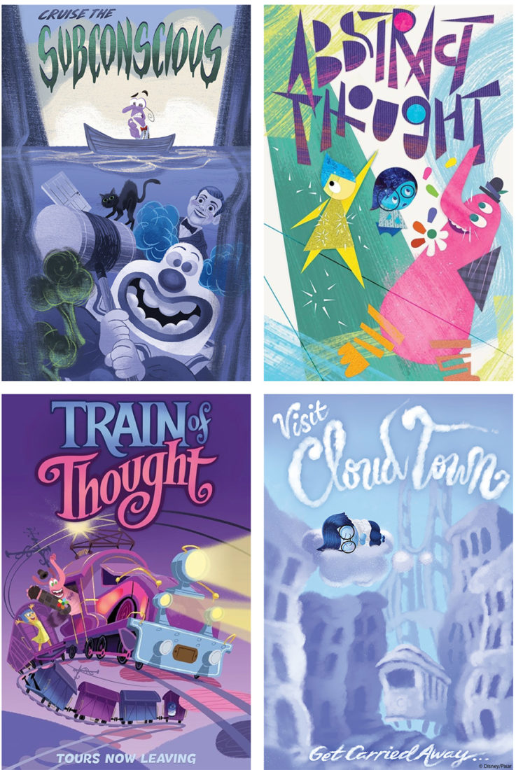 Inside Out Emotional Whirlwind Posters