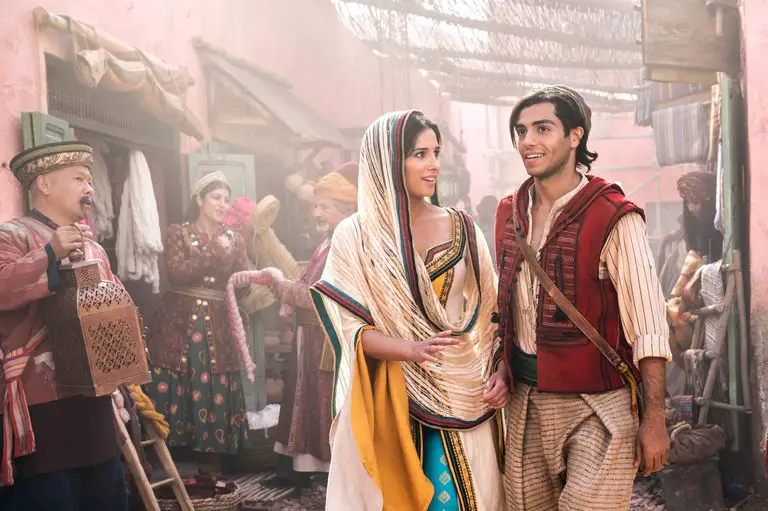 Aladdin - Naomi Scott & Mena Massoud 