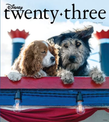 2019 Disney twenty-three magazine cover