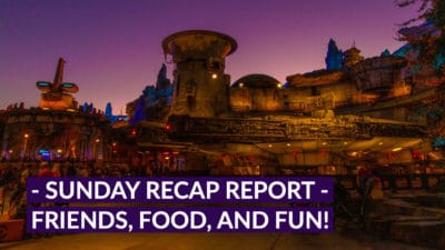 Sunday Recap Report – Friends, Food, and Fun!