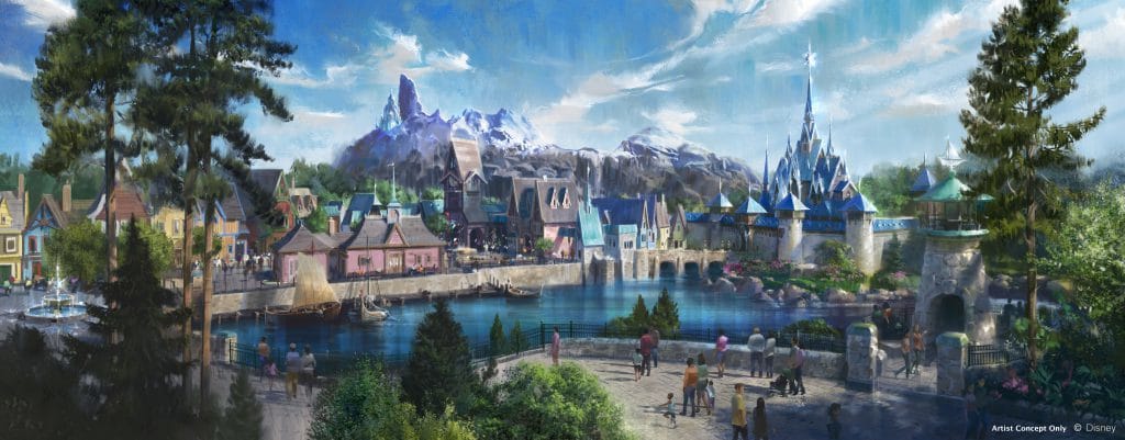 Frozen Themed Area - Walt Disney Studios Park - Disneyland Paris