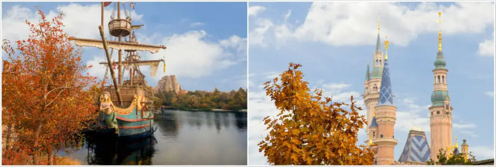 Shanghai Disney Resort in Autumn